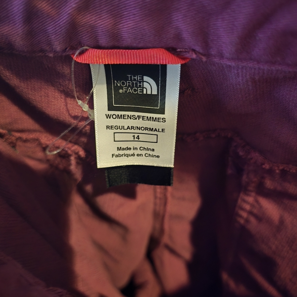 The North Face Fuscia Corduroy Pants - Picture 2 of 3